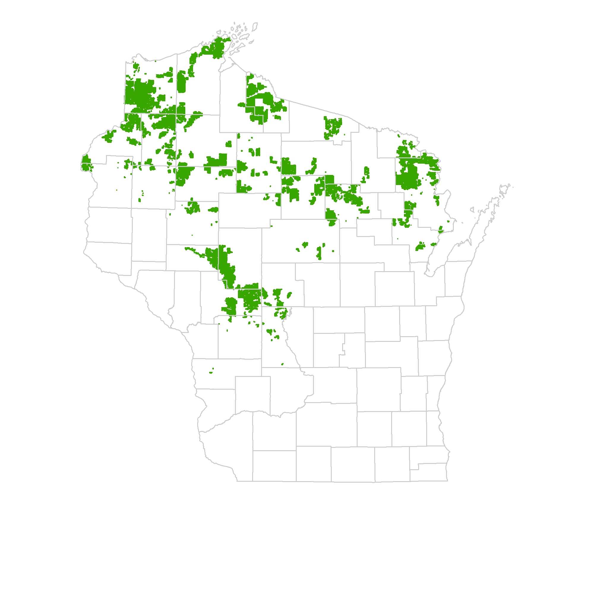 Wisconsin County Map Wisconsin County Map, Location Of Wi County Forests Within Our Member, Wisconsin County Map